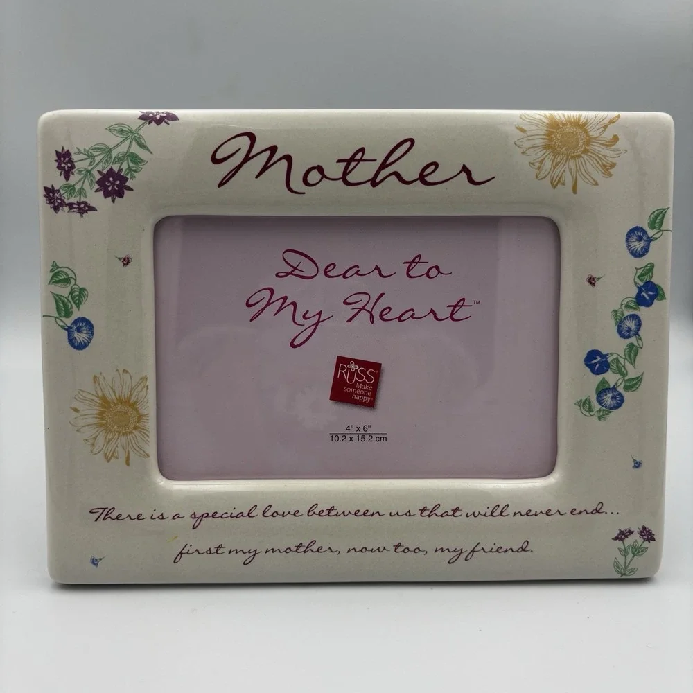 Russ Berrie Mother Picture Frame 4